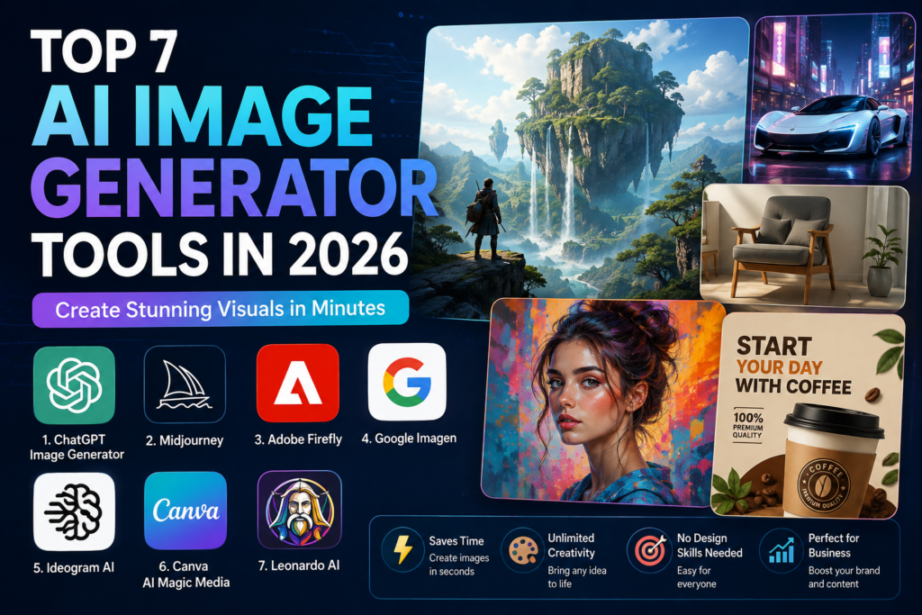 Top 7 AI Image Generator Tools That Are Transforming Creative Design in 2026