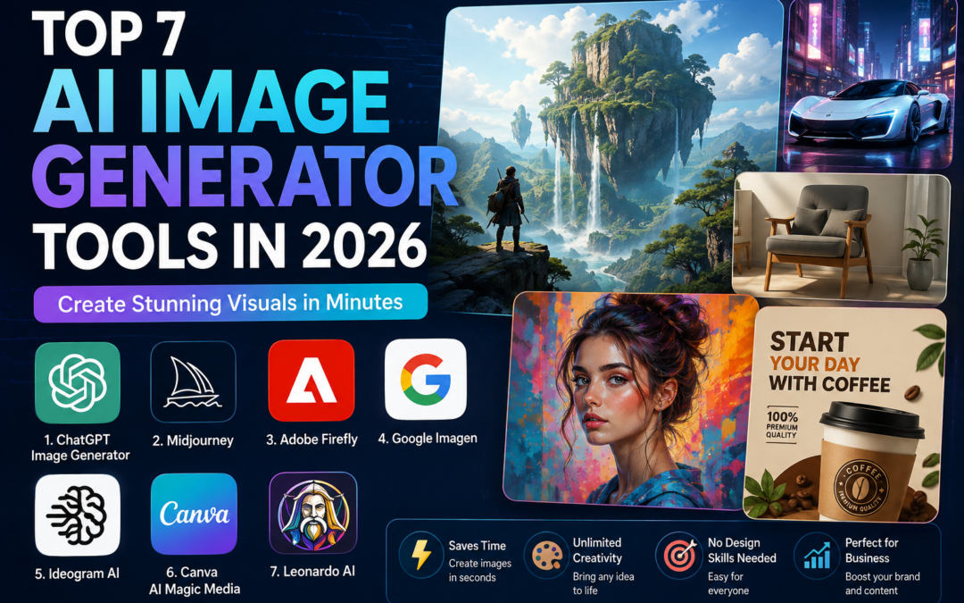 Best AI image Generator : Top 7 Image Generator TOOL