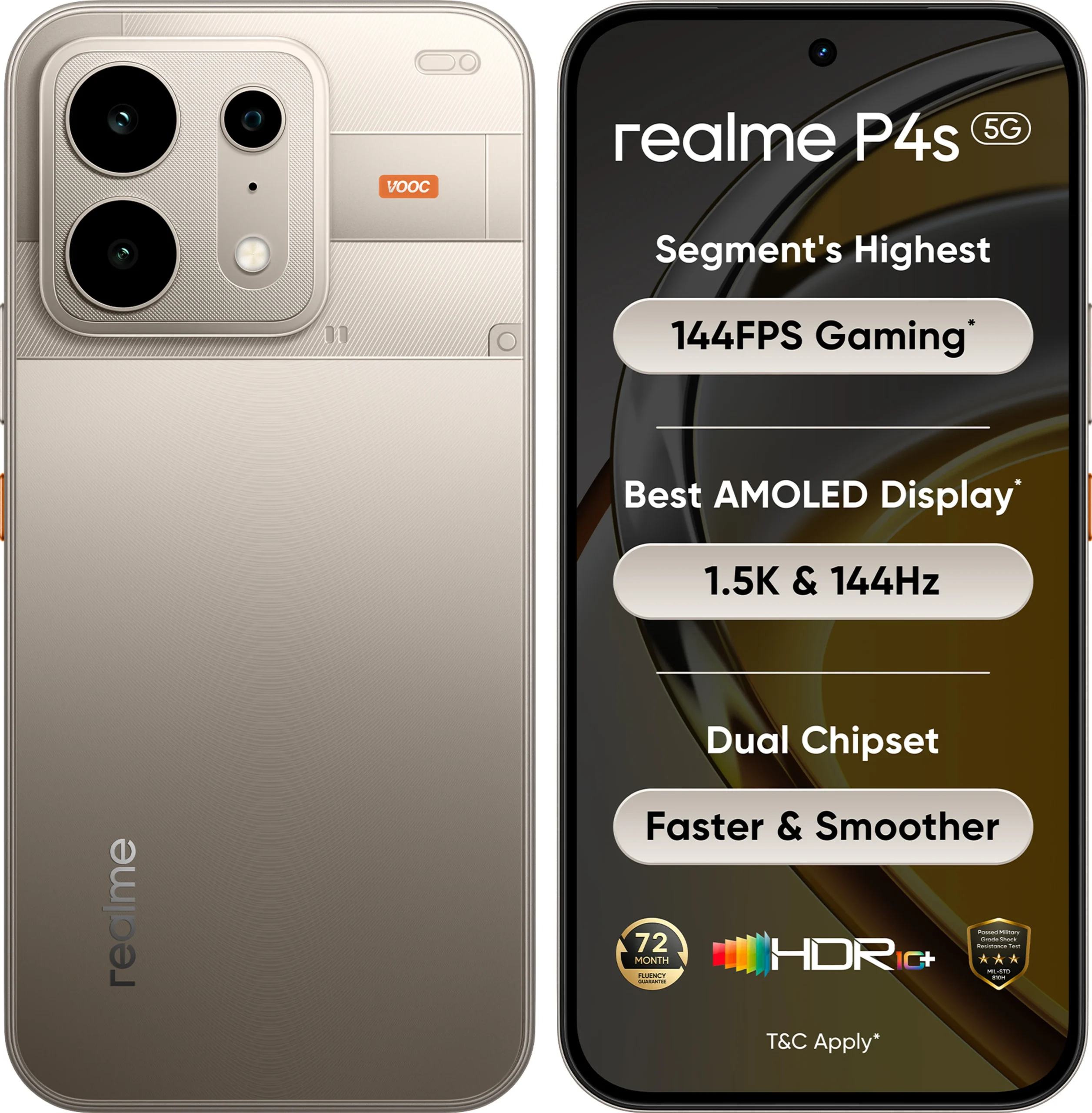 realme P4s 5G (Titanium Gray, 128 GB) (8 GB RAM)