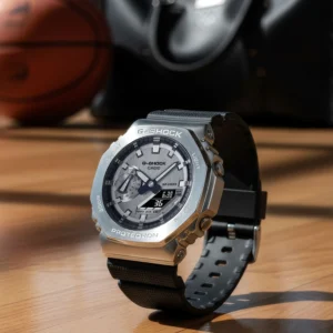 CASIO G-SHOCK 2100 Series Analog-Digital Watch  - For Men G1159 (GM-2100-1ADR)